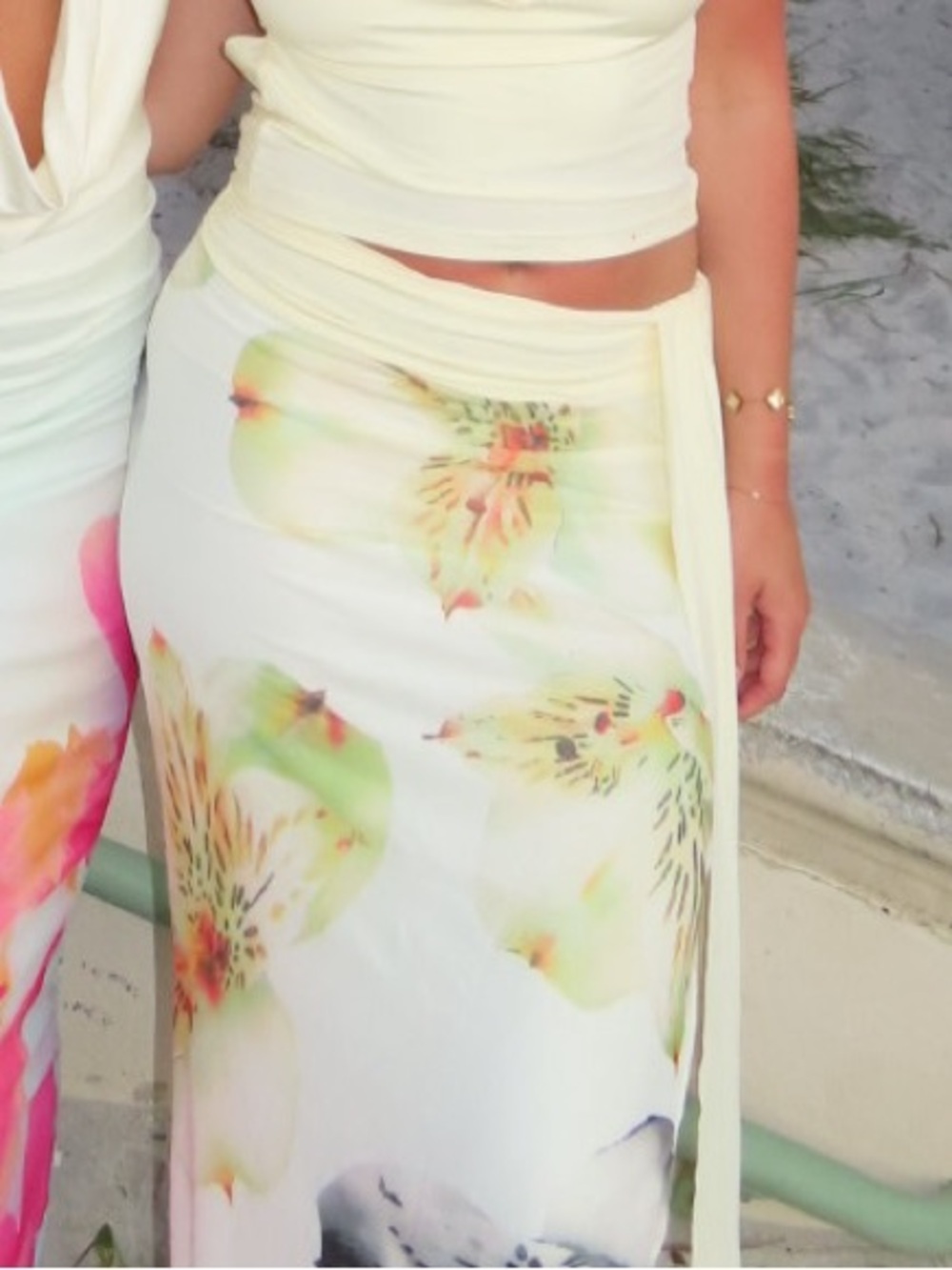 Floral Skirt maxi